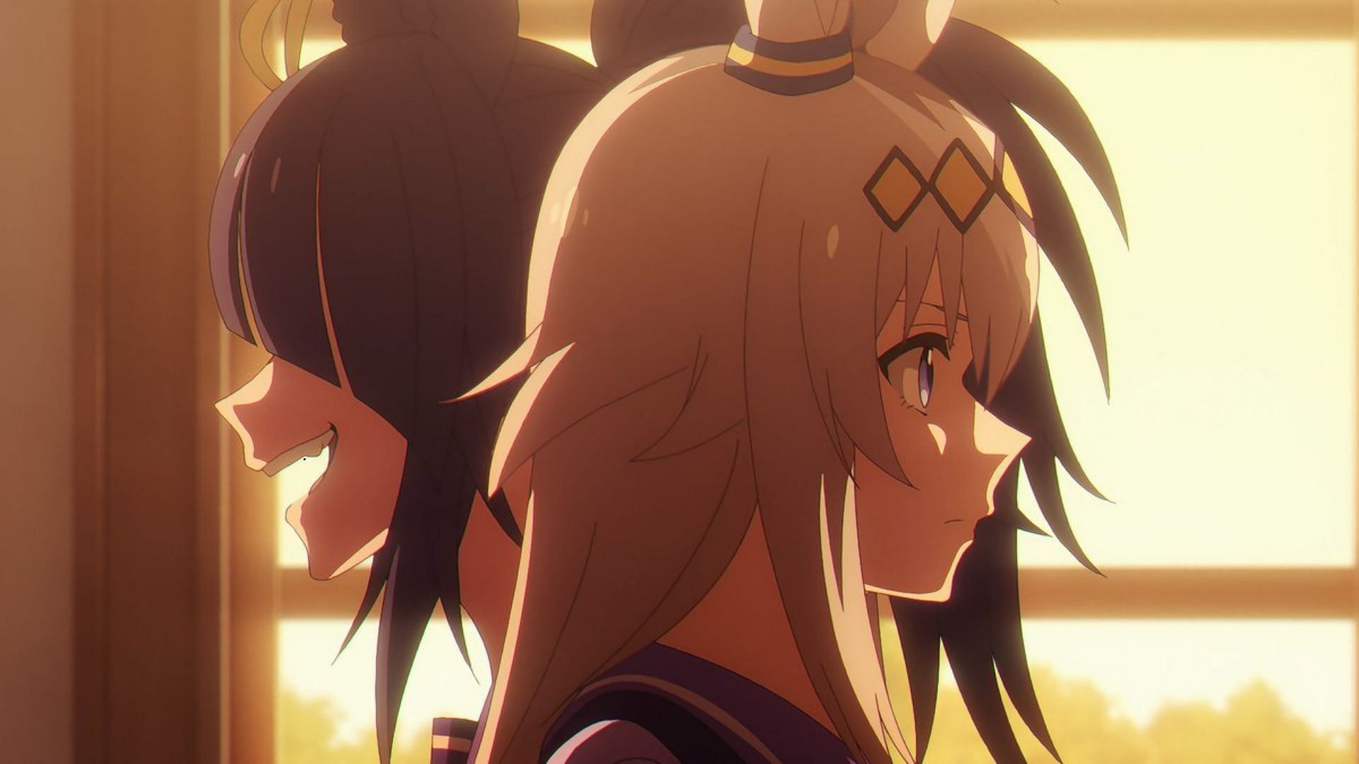 Oguri and Black Ale as seen in the anime (Image via Cygames)